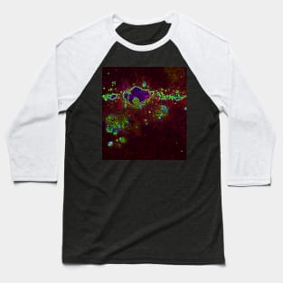 Black Panther Art - Glowing Edges 338 Baseball T-Shirt